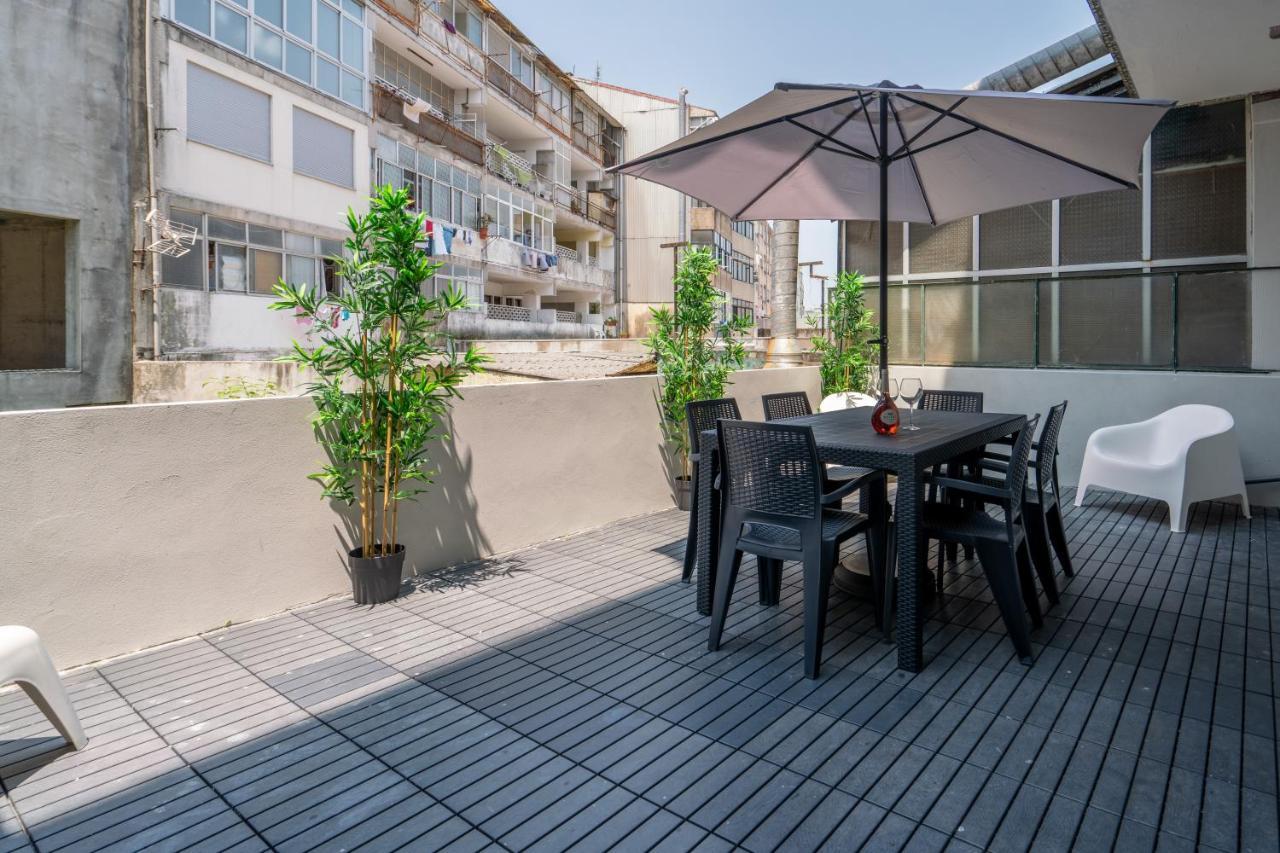 Host Wise - Modern Flats With Stunning Terrace Or Balcony - Central Location Porto Exterior photo